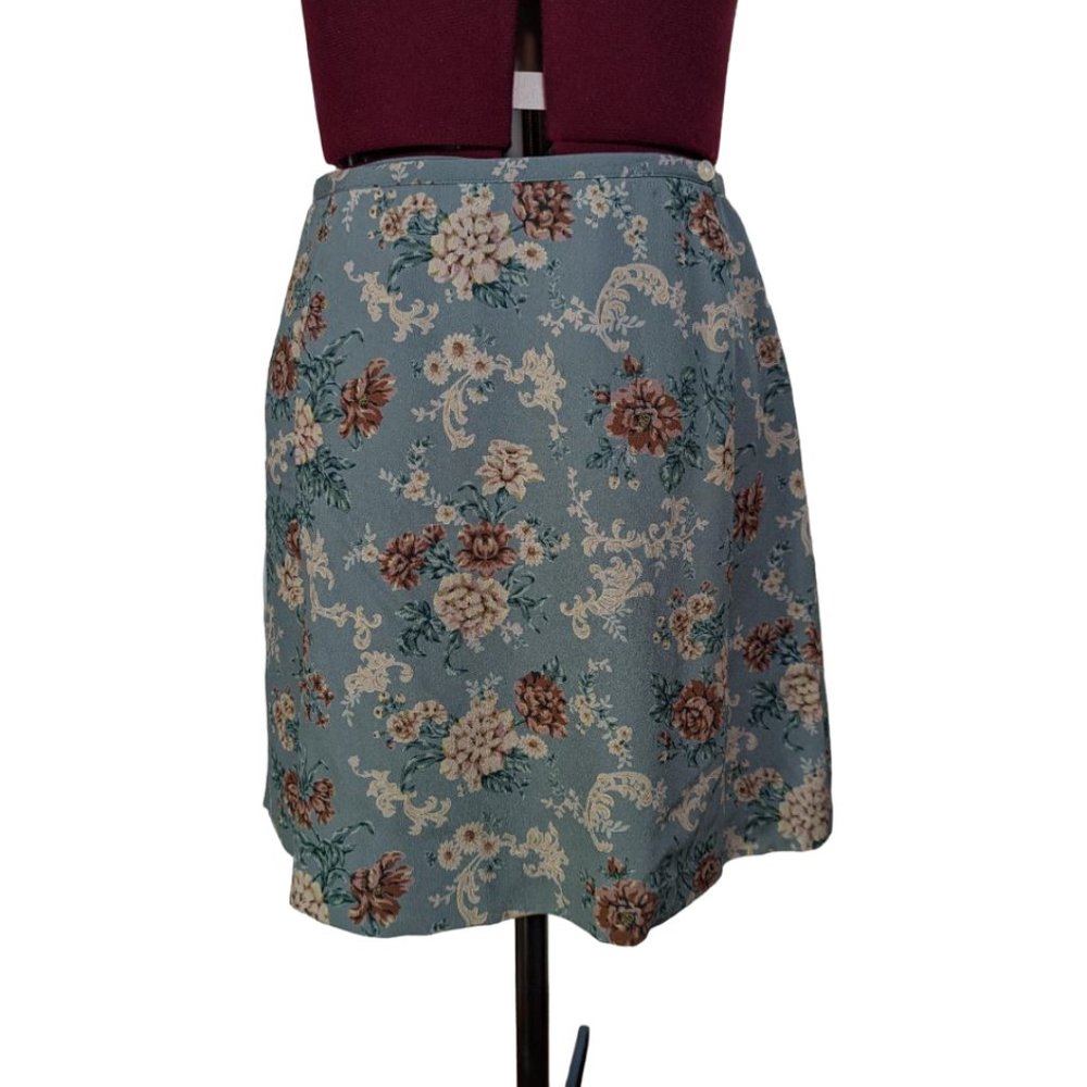 The Limited Wrap Around Floral Skirt